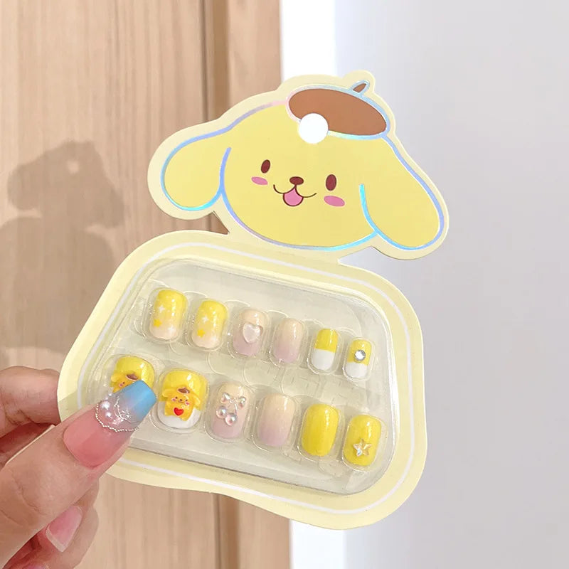 12pcs Sanrio press on nails Set