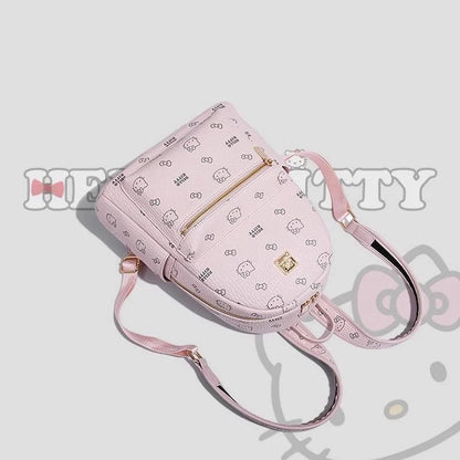 Hello Kitty Leather Travel Backpacks