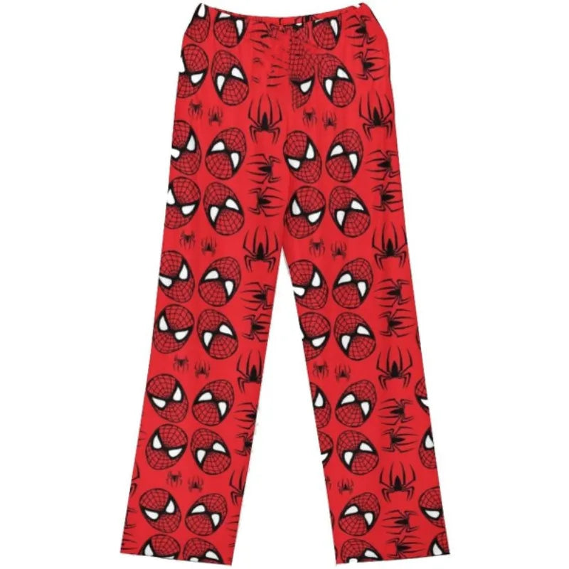 Hello Kitty/spiderman cotton Loose Ladies Pajama Pants