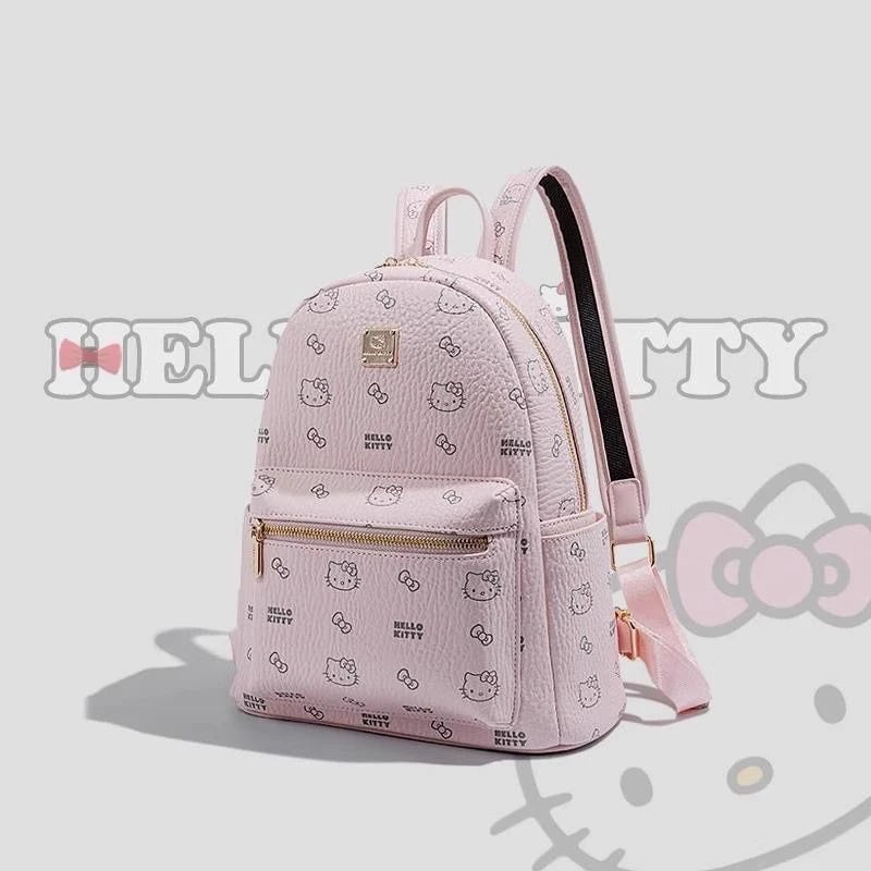 Hello Kitty Leather Travel Backpacks