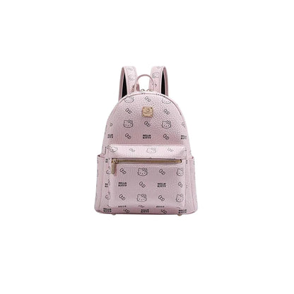 Hello Kitty Leather Travel Backpacks