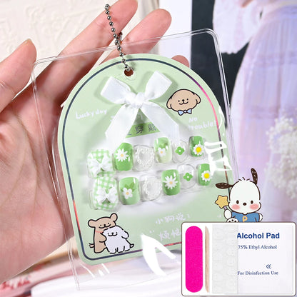 12pcs Sanrio press on nails Set