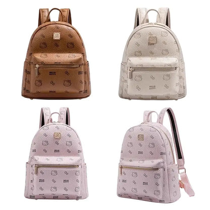 Hello Kitty Leather Travel Backpacks