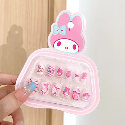 12pcs Sanrio press on nails Set