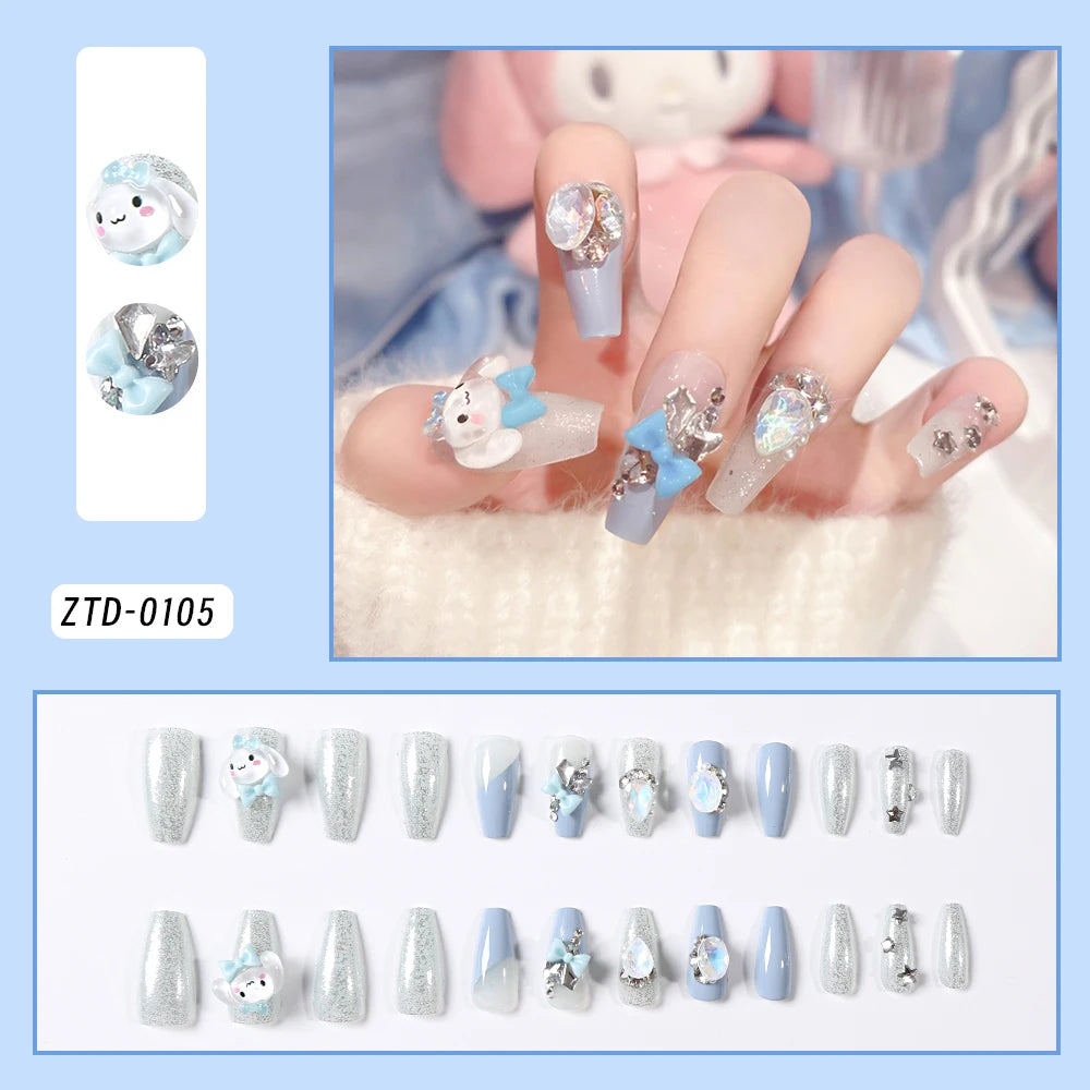 24Pcs Sanrio  Press on Nails