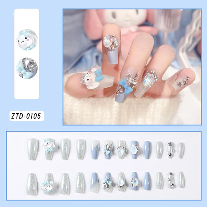 24Pcs Sanrio  Press on Nails